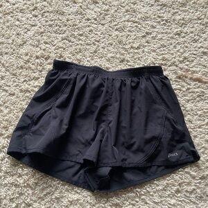 Asics Black Running Shorts